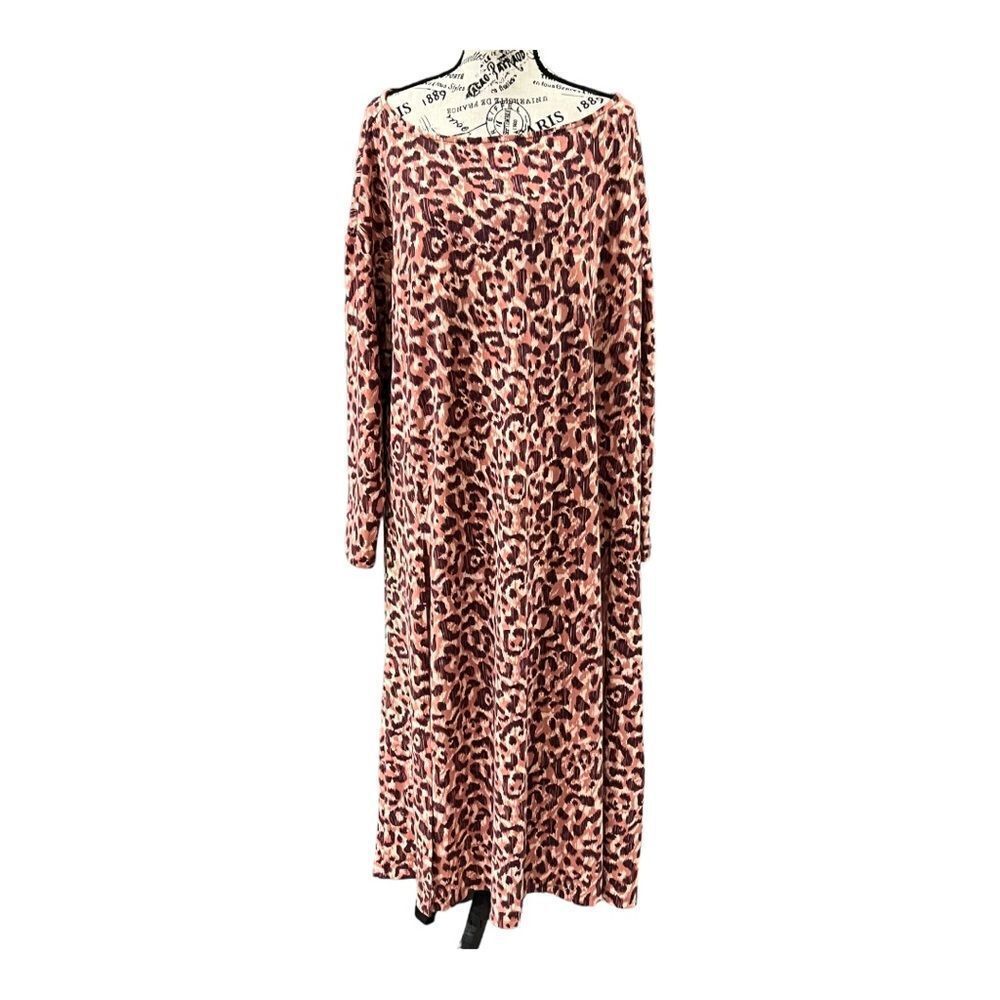 G Giuliana Drama Knit Maxi-Length Tunic Top Size 2X Petite